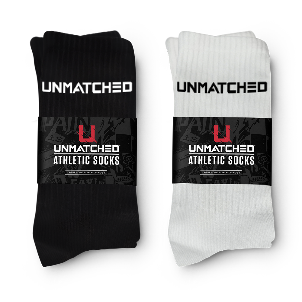 Unmatched Athletic Socks - 2 Pairs