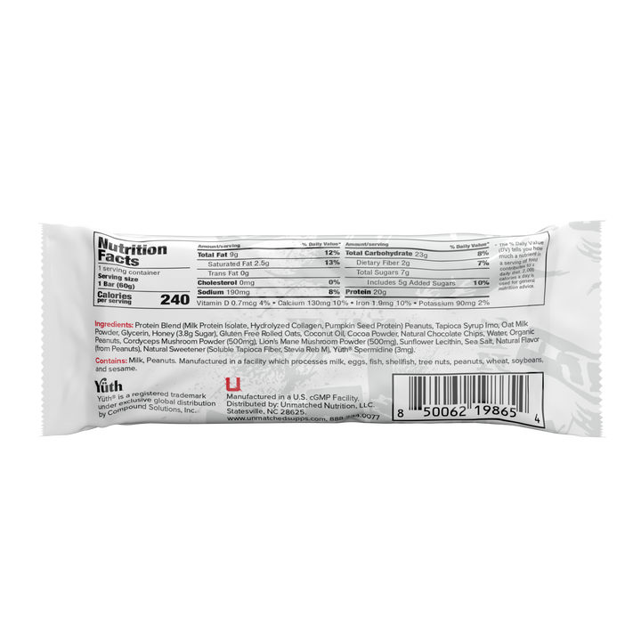 NEW Unmatched Longevity Bar 12 Pack