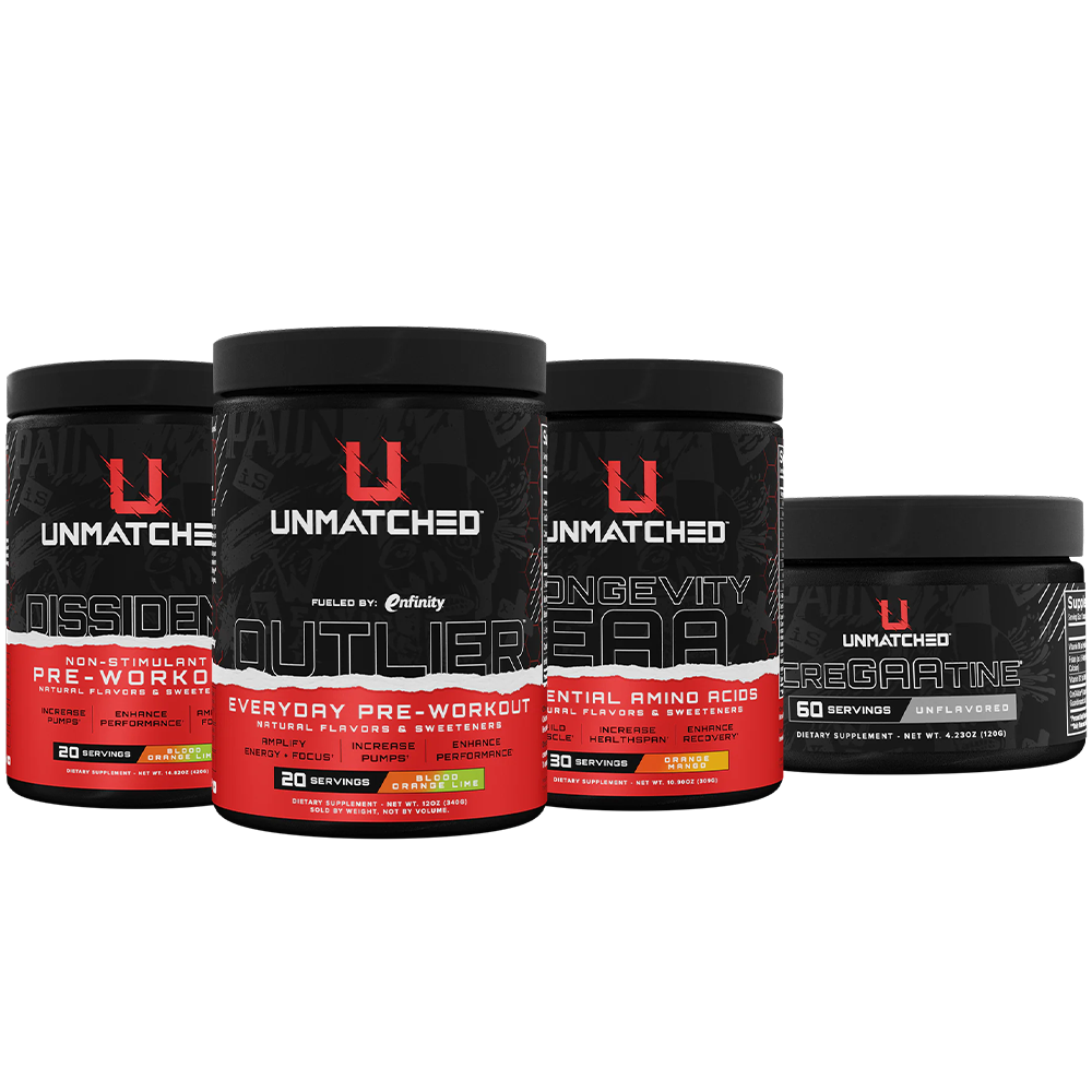 Longevity EAA, Outlier, Dissident, CreGAAtine
