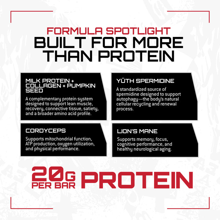 NEW Unmatched Longevity Bar 12 Pack