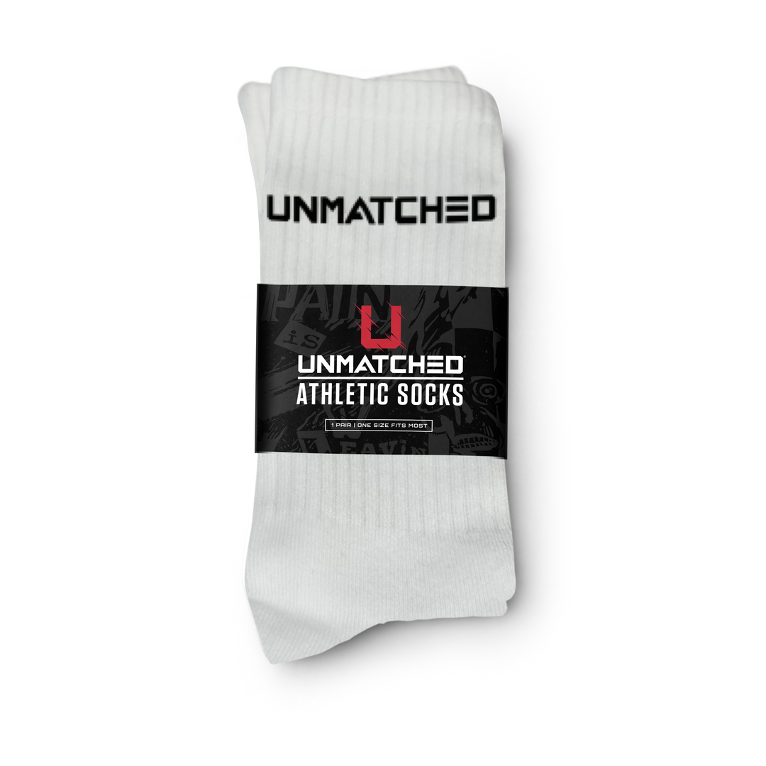 Unmatched Athletic Socks