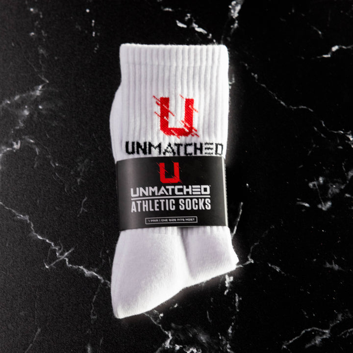 Unmatched Athletic Socks