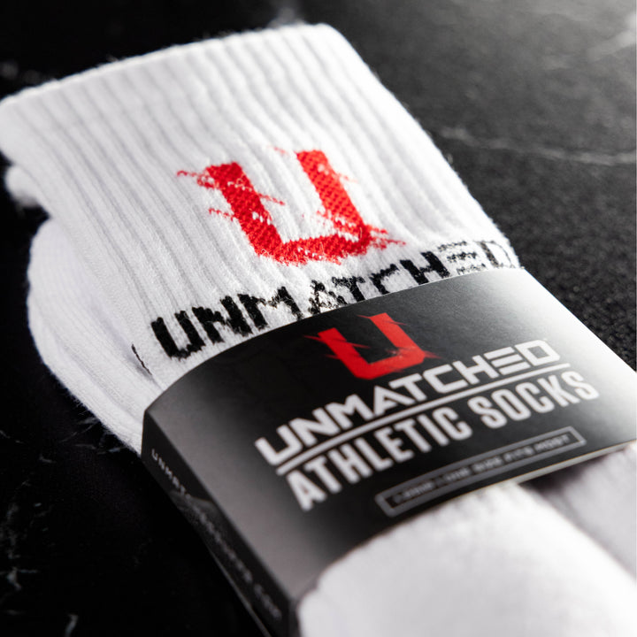 Unmatched Athletic Socks